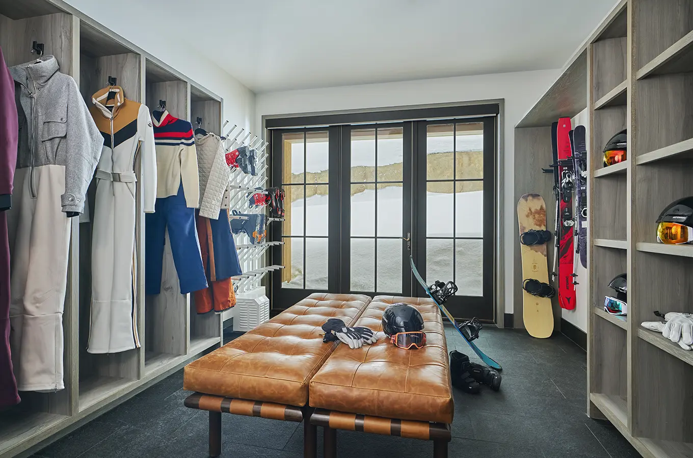 Montage Big Sky Residences Ski IN skI Out Boot Room