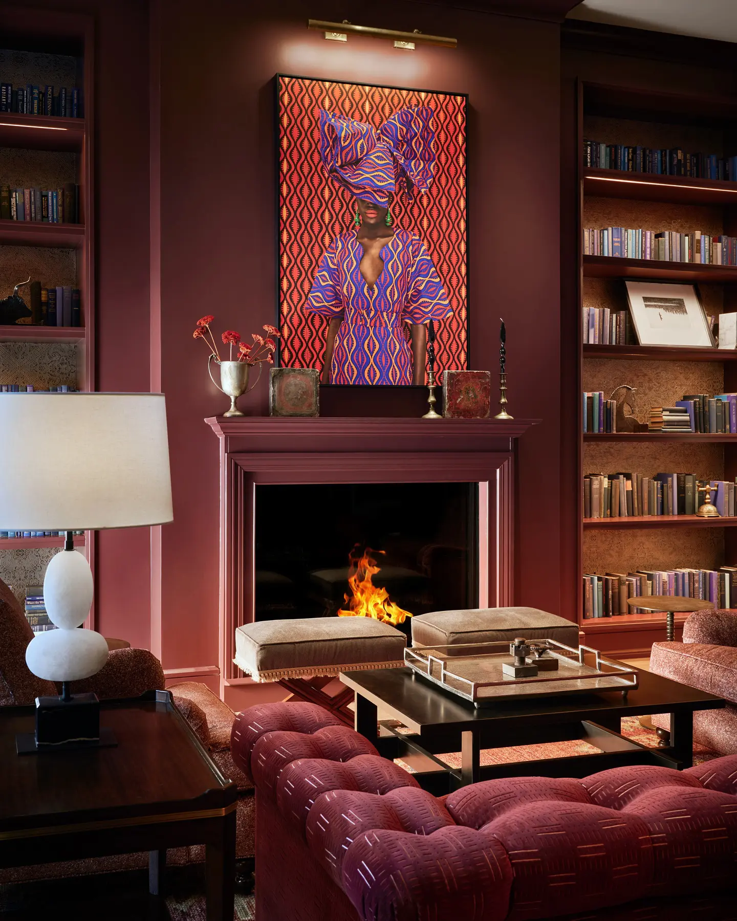 Bowie House has an art collection worth a stroll