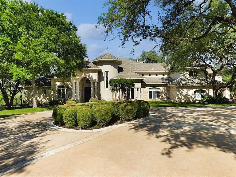 Majestic trees set the tone for 4646 Rockliff Road in Austin, listed for $10,399,000.
