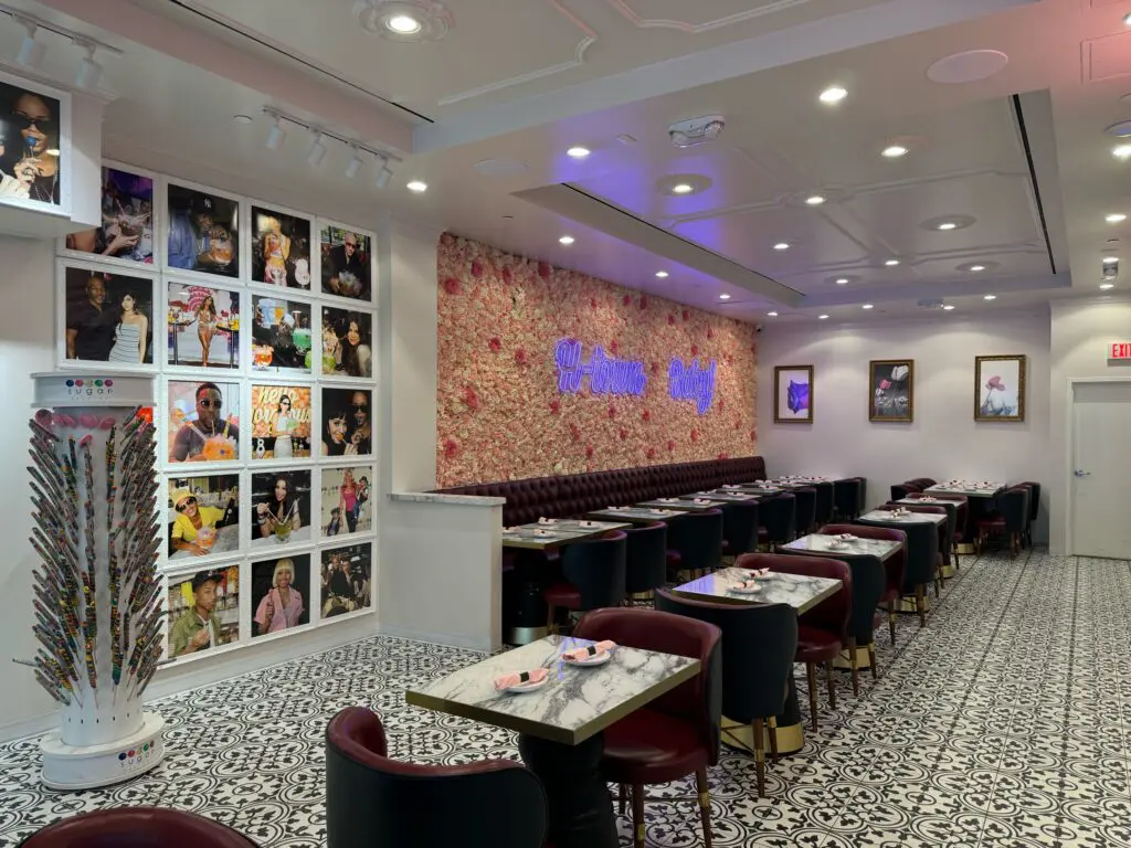 The Sugar Factory has been called the most instagrammable restaurant in the United States.