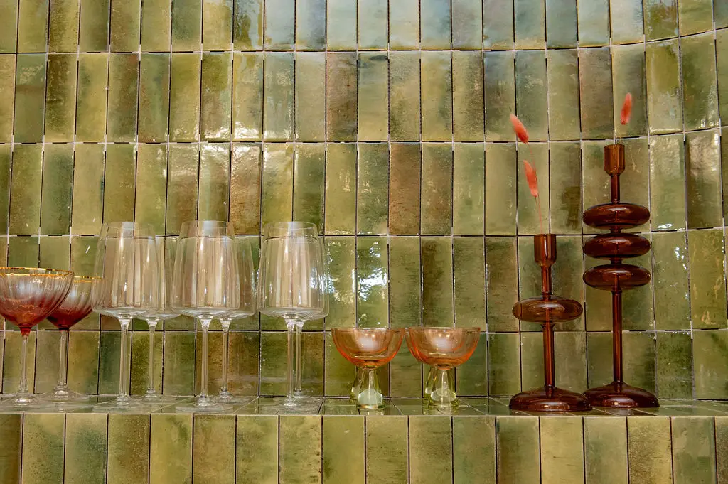 Details at the in-store bar in the new Ylang 23 flagship in The Shops of Highland park.  (Photo by Celeste Cass)