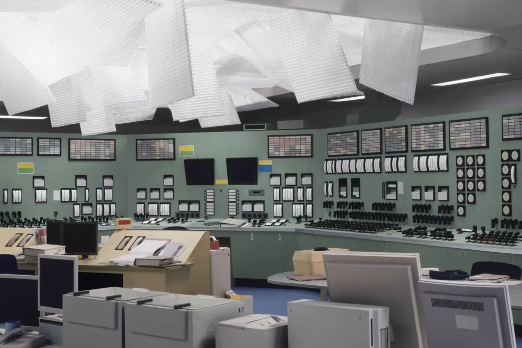 Thomas Demand's "Control Room," 2011. Chromogenic print. (Courtesy Thomas Demand Studio)