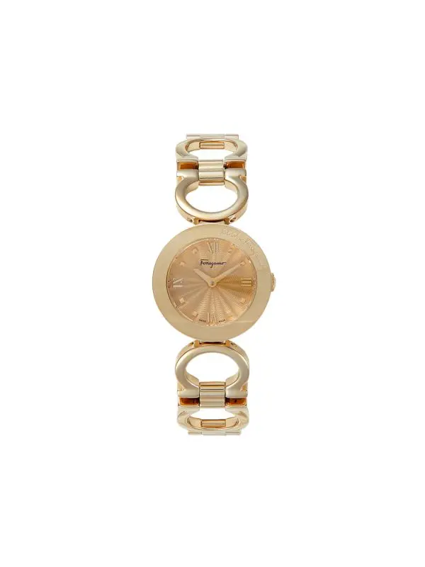 Ferragamo 28MM Stainless Steel Bracelet Watch, available at NorthPark Center and The Galleria. 