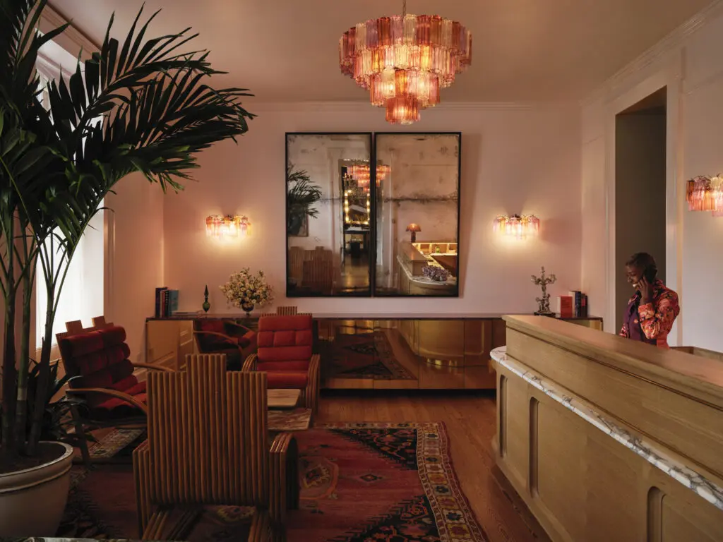 Checking in at Hotel Saint Vincent (Courtesy Hotel Saint Vincent)