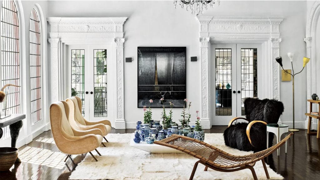 Brigette Romanek will appear Monday, October 21 at Stark showroom. Photo from her book Livable Luxe (Chronicle Chroma). (Photo by Douglas Friedman)