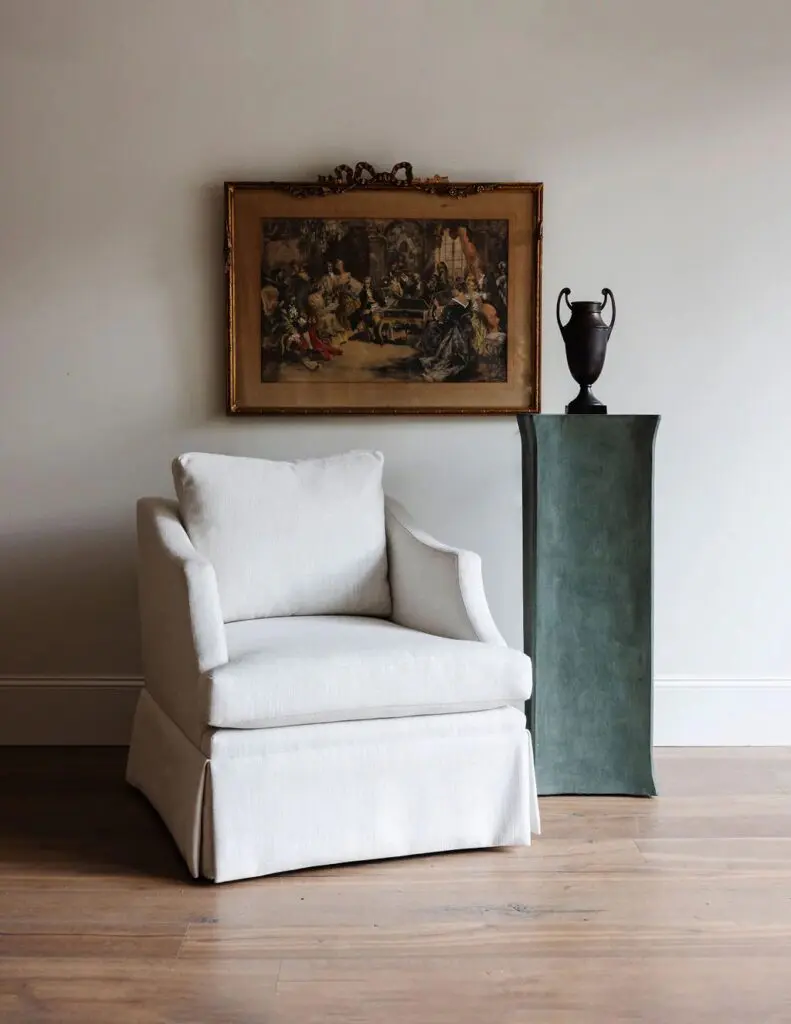 View a lounge designed by Alexandra Killion, featuring her new furniture line AK Collective at PaperCity's Nourish. (Photo courtesy of Alexandra Killion)