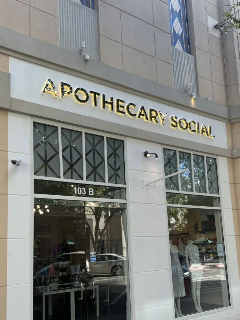 Apothecary Social is now open in West Village with a grand opening party coming soon.