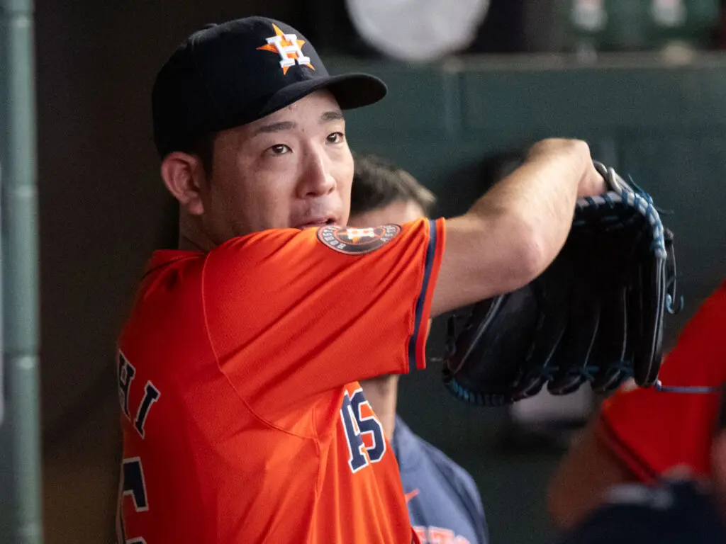 Yusei Kikuchi has already shown a willingness to change his pitch usage based on the Astros' data and analysis. (Photo by F. Carter Smith)