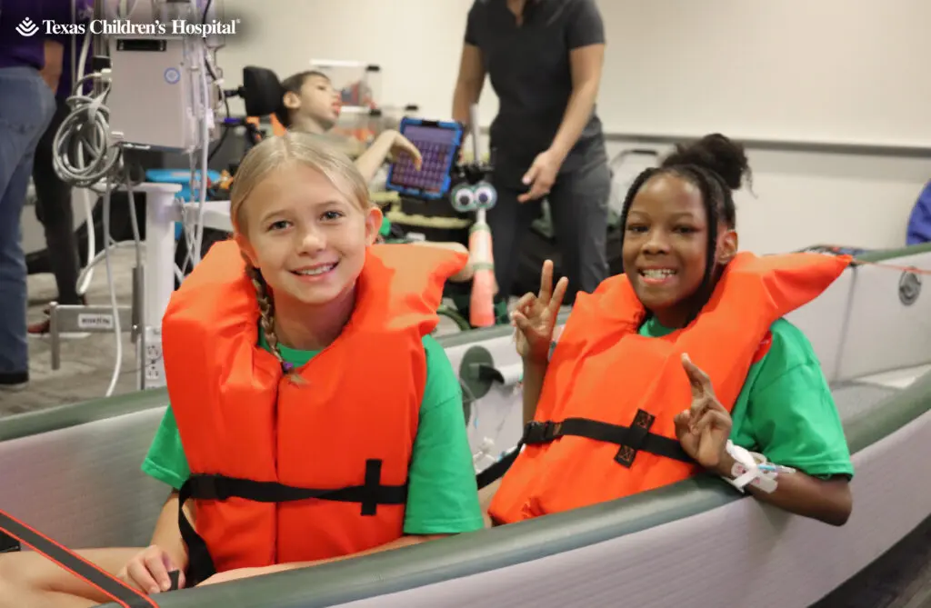 Pie in the Face, Canoeing Indoors & Hospital Hijinks — Texas Children’s Becomes a Playground of Fun with Camp For All 2U