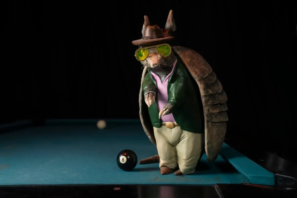 An octogenarian armadillo in Meow Wolf Houston's Cowboix Hevvven (Courtesy Meow Wolf. Photo by Kate Russell)