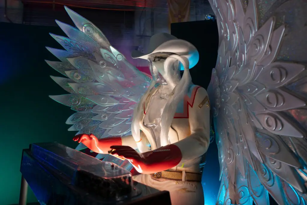 Meow Wolf Houston's Cowboix Hevvven is a dive bar for demons and angels, opening October 31. (Photo by Kate Russell)