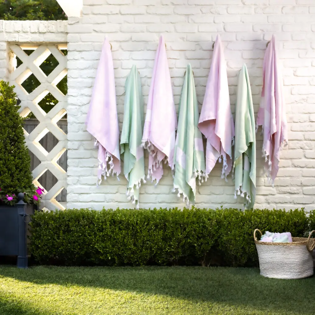 Turkish towels from House of Peshtemal. (Photo by Jennifer Baker)