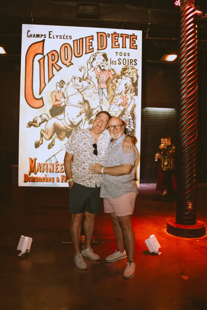 Davis & Jeffery Gilbert at Legacy Community Health's Mint Julep fundraiser. (Photo by Jessica Ortiz)
