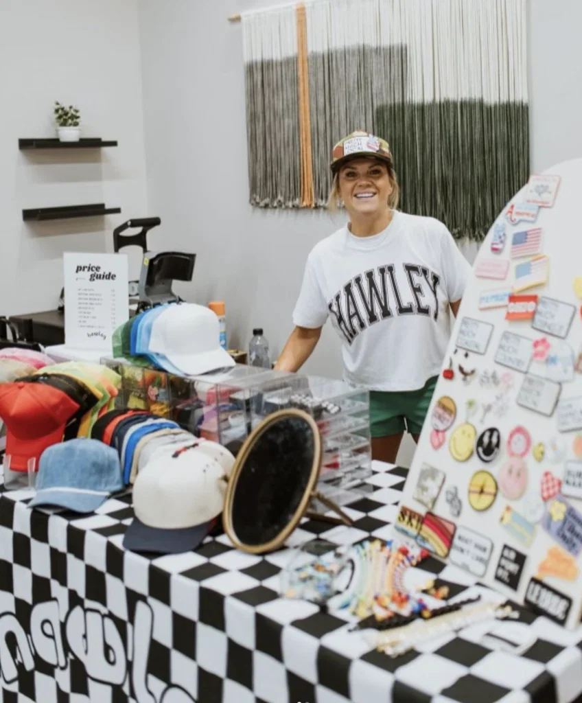 Make your newest go to accessory with Hawley Trucker Hat's customization bar. (Photo courtesy of Hawley)