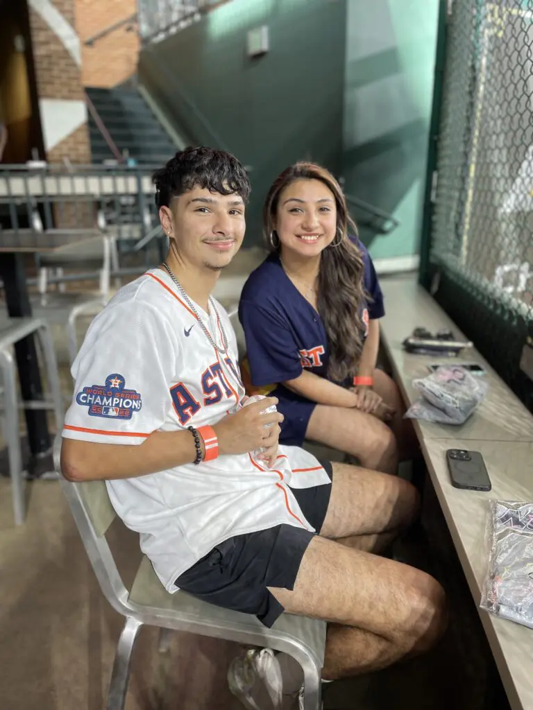 The Kyle Tucker Foundation gave Houston Hospice supporters a game memory like no other. (Courtesy Houston Hospice)