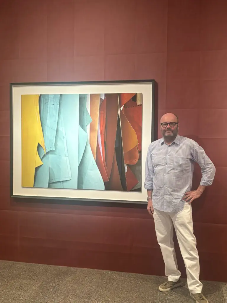 Artist Thomas Demand attends the opening of his exhibition "The Stutter of History" at the Museum of Fine Arts, Houston. (Photo by Ericka Schiche)