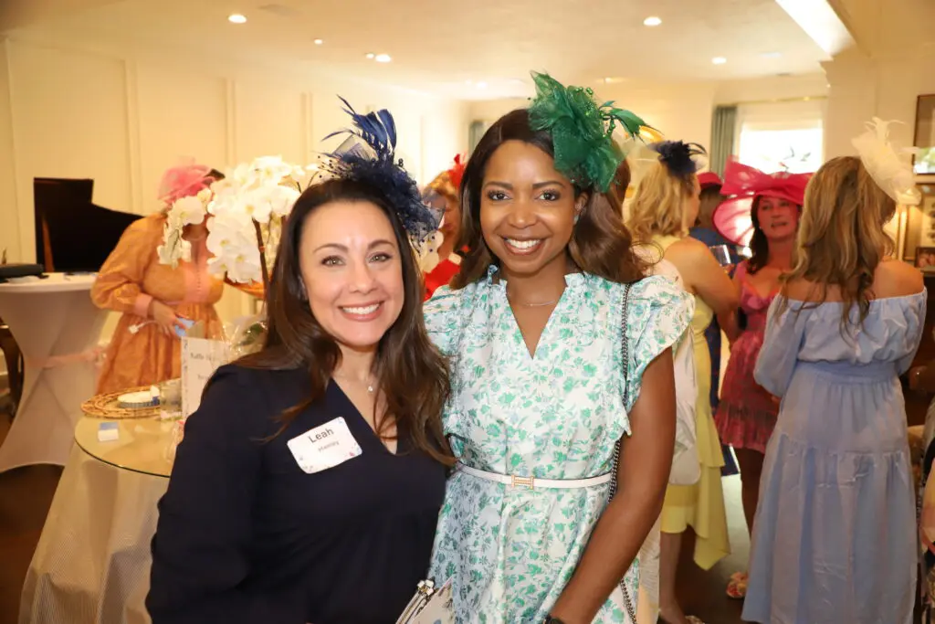 Leah Henley, Shay James at the Fort Bend Spring Brunch benefiting the Fort Bend Children's Discovery Center (Photo by Fort Bend Children's Discovery Center)