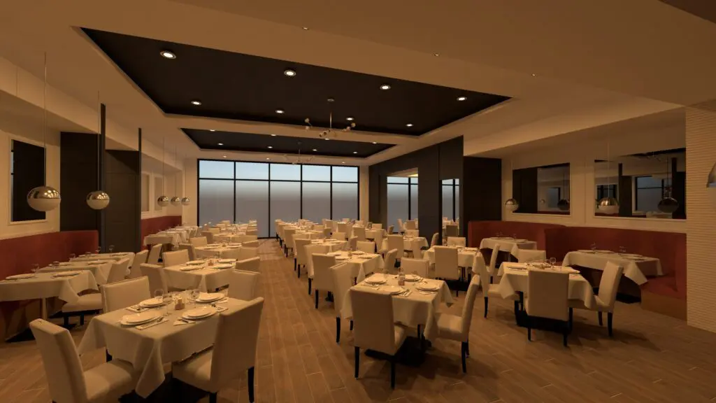 Rosebud Steakhouse will be a modernized version of a classic Chicago-style steakhouse.