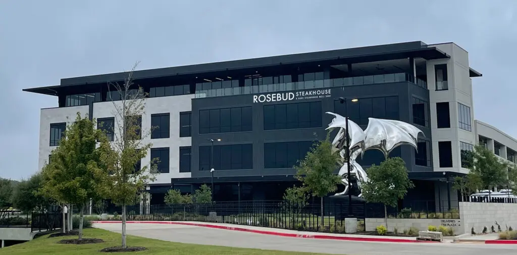 Rosebud Steakhouse will take over a ground level spot inside Southlake's new District 114.
