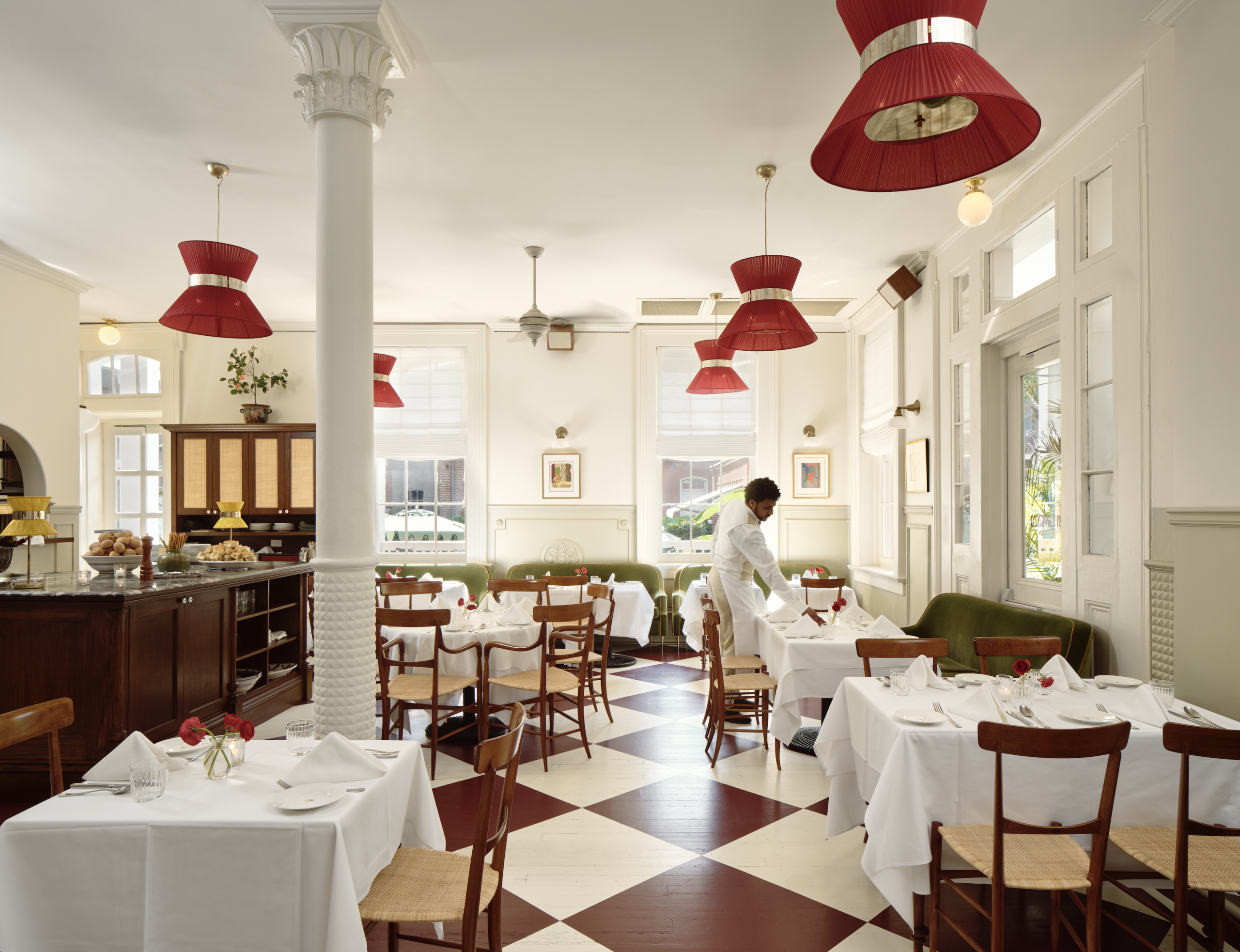 San Lorenzo restaurant at Hotel Saint Vincent in New Orleans (Courtesy Hotel Saint Vincent)