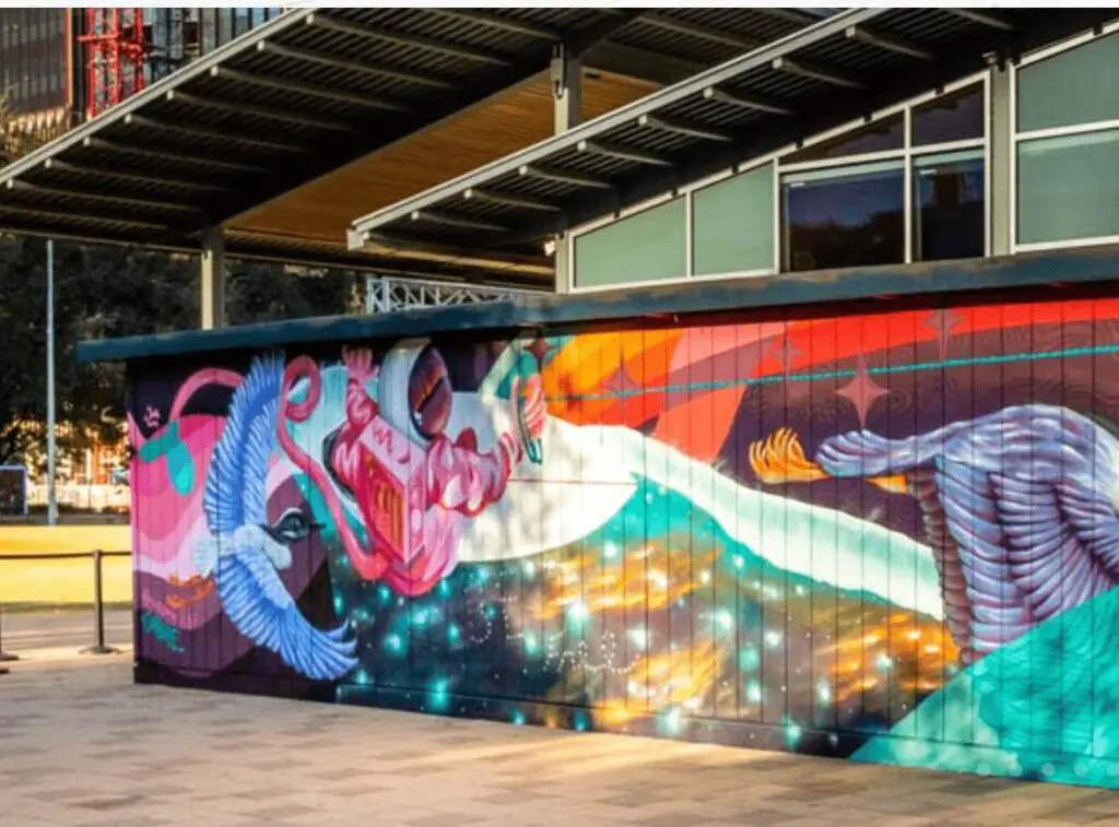 Tour the gorgeous public artworks Houston has to offer during Big Walls Big Dreams mural festival.