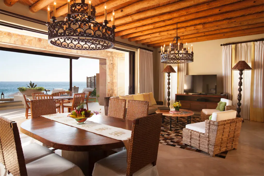 Views from the Presidential Suite at the Waldorf Astoria in Cabo.