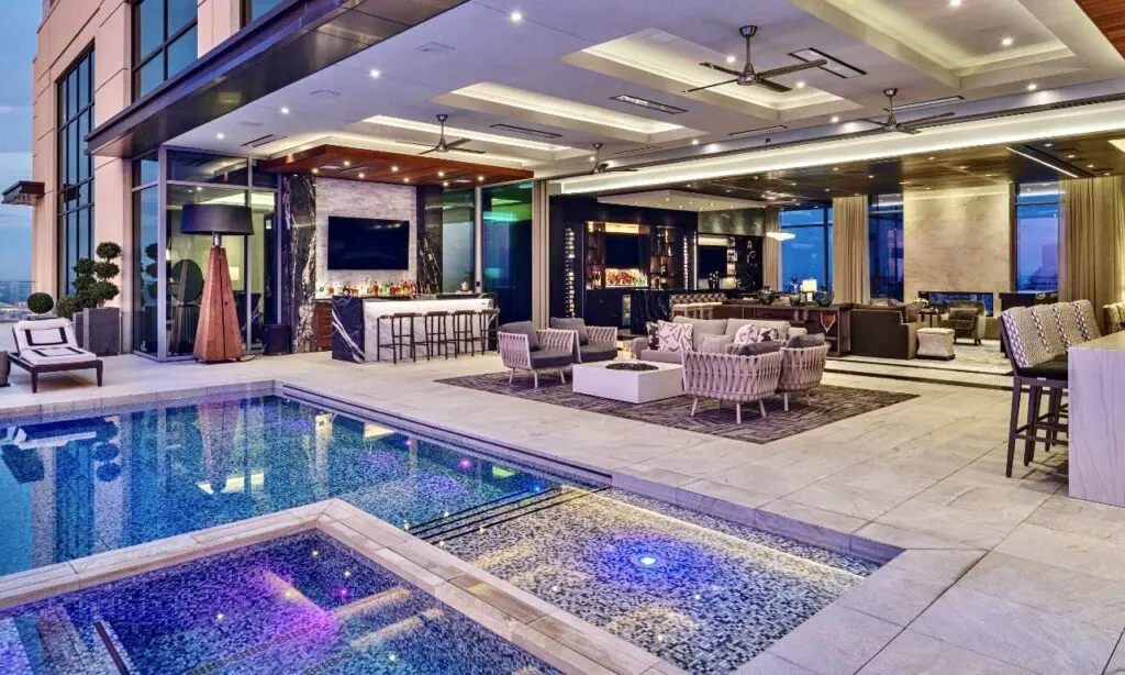 Dinner for 12 with a celeb in the penthouse suite at the Post Oak Hotel is one of 10 special auction items available at the Houston Children's Charity gala.
