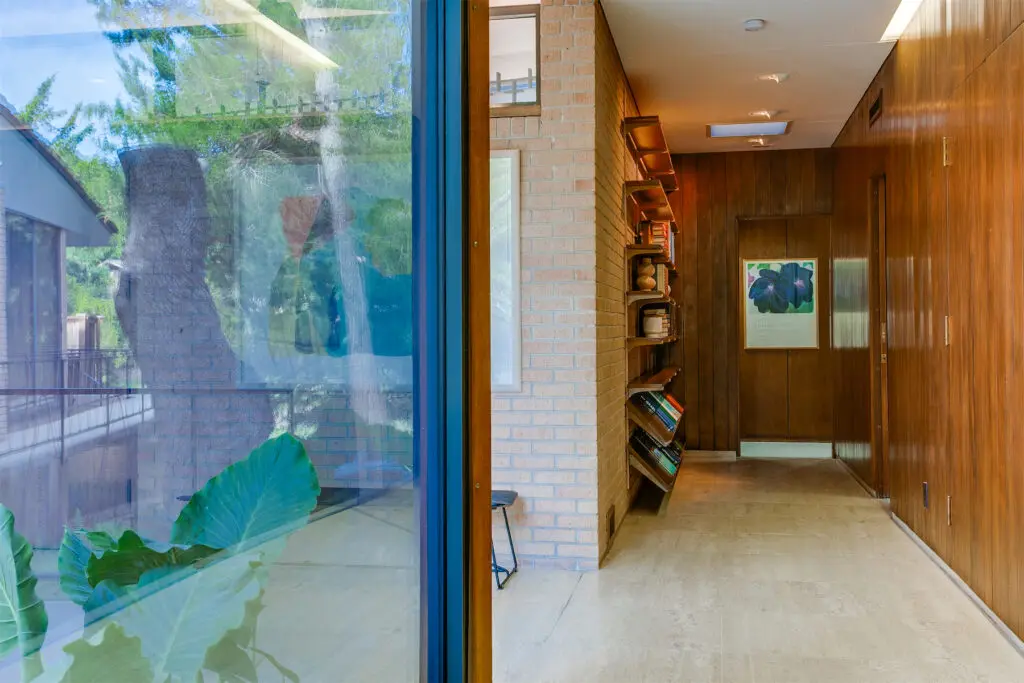 The sprawling 1961 estate is filled with built-ins. 