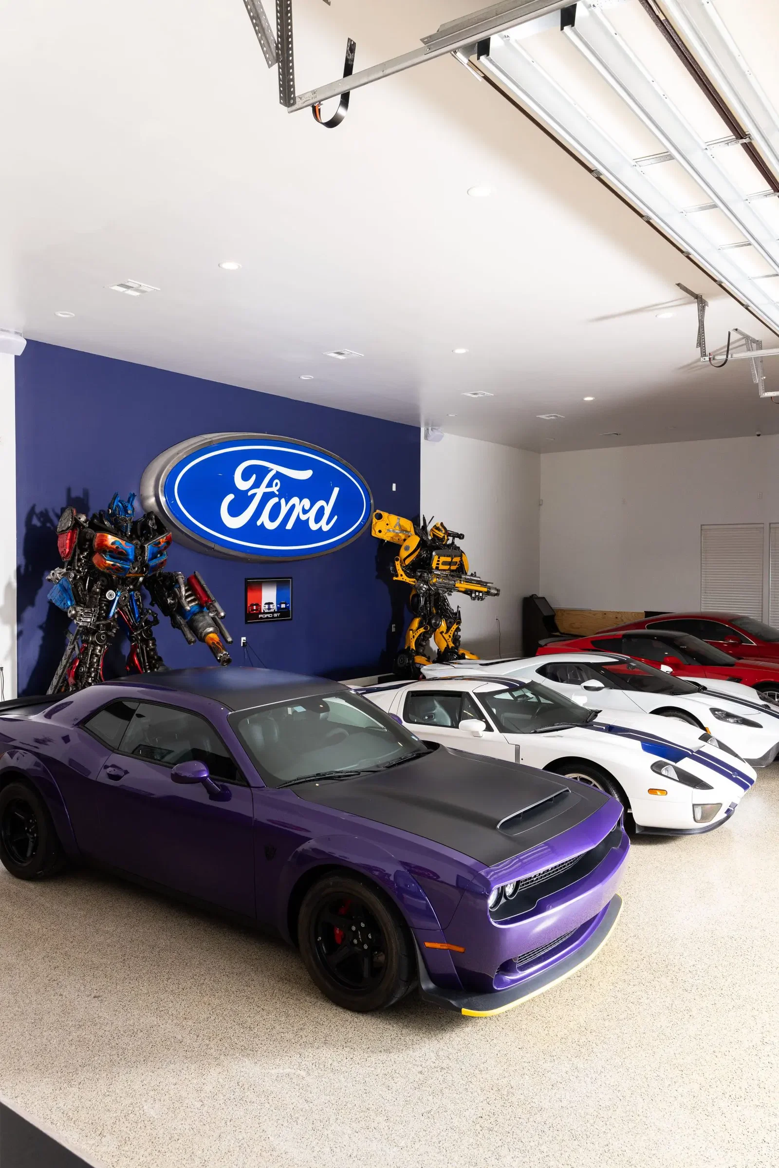 The climate controlled auto showroom  at 401 Lakeshore Drive in El Lago, Texas.  (Photo by Laurie Perez)