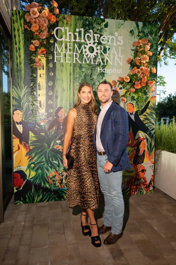 Claire & Tyler Day at Children's Memorial Hermann Hospital 'Meet Us at the Club' friend-raising event. (Photo by Daniel Ortiz)