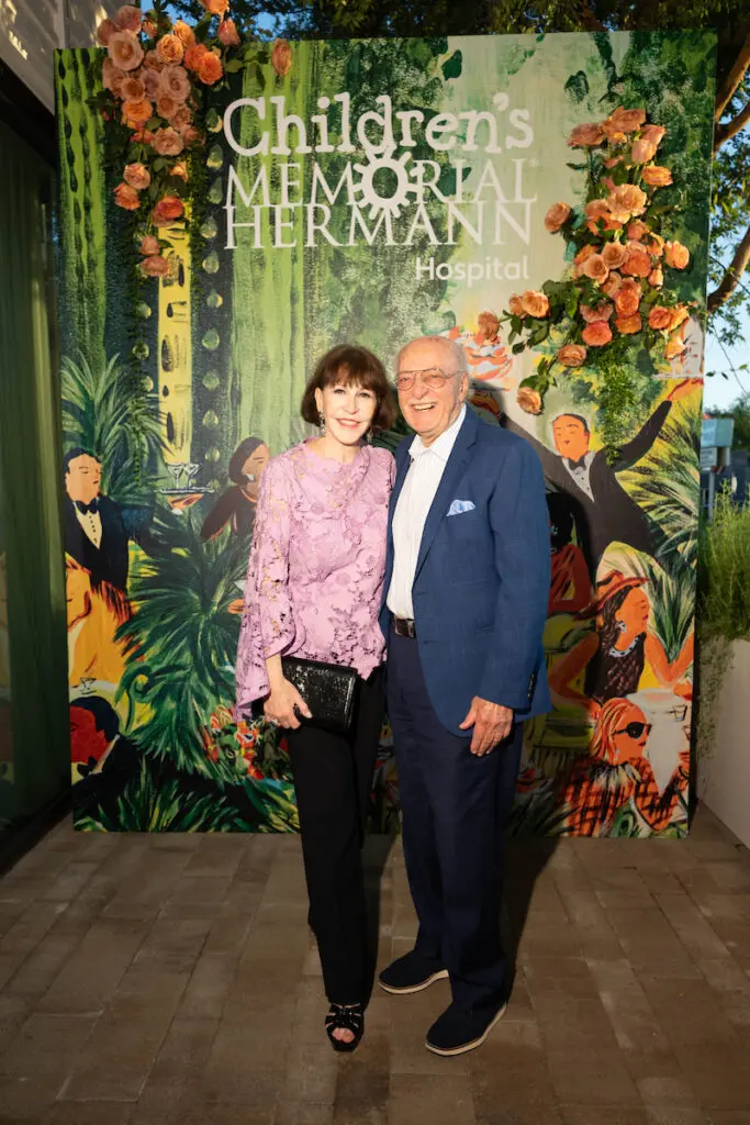 Shelby Hodge & Shafik Rifaat at Children's Memorial Hermann Hospital 'Meet Us at the Club' friend-raising event. (Photo by Daniel Ortiz)