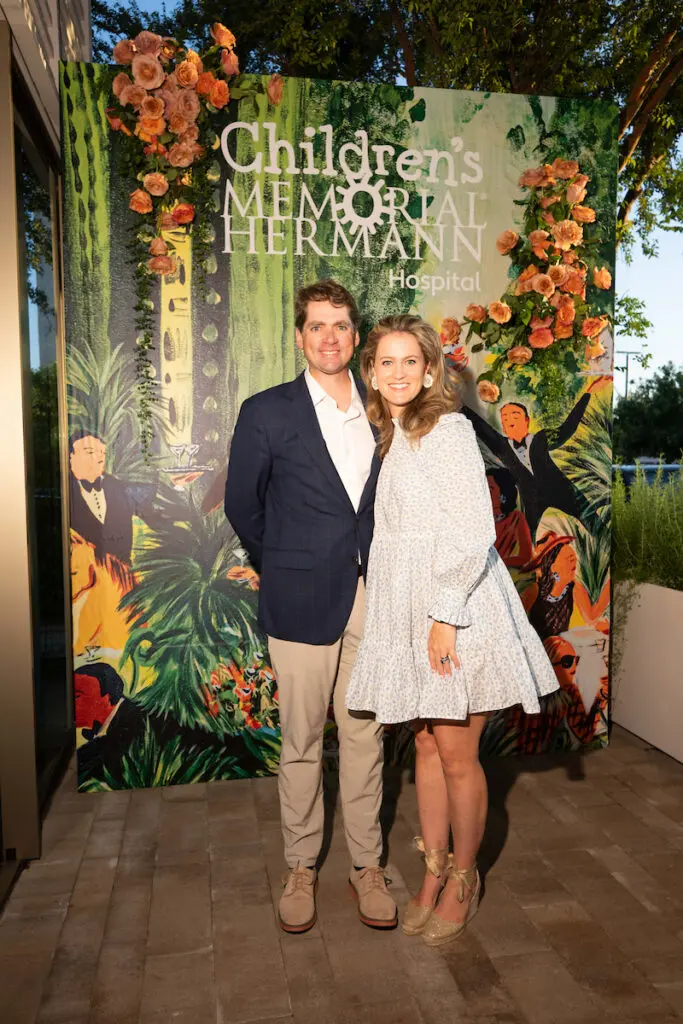 Will & Grace Grundy at Children's Memorial Hermann Hospital 'Meet Us at the Club' friend-raising event. (Photo by Daniel Ortiz)