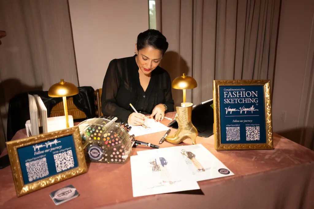 Vogue vignettes at Children's Memorial Hermann Hospital 'Meet Us at the Club' friend-raising event. (Photo by Daniel Ortiz)