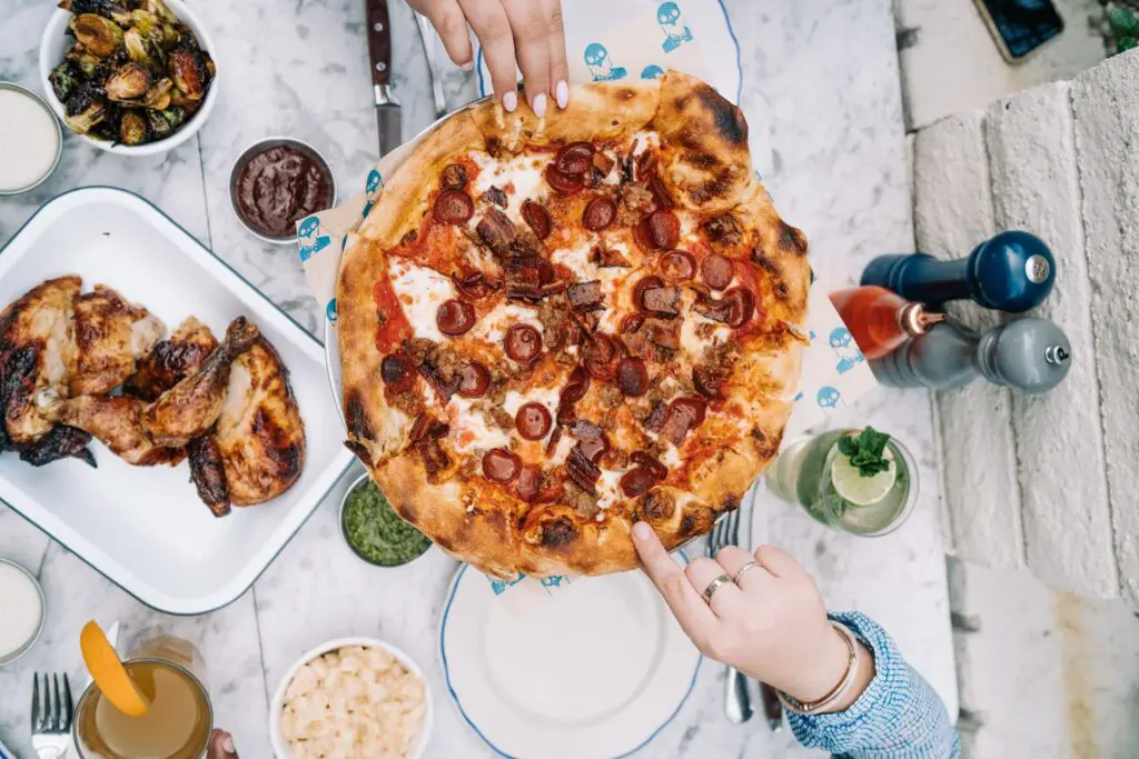 In Dallas' Inwood Village, Doughbird serves house-made pizza, chicken, and more. (Courtesy)