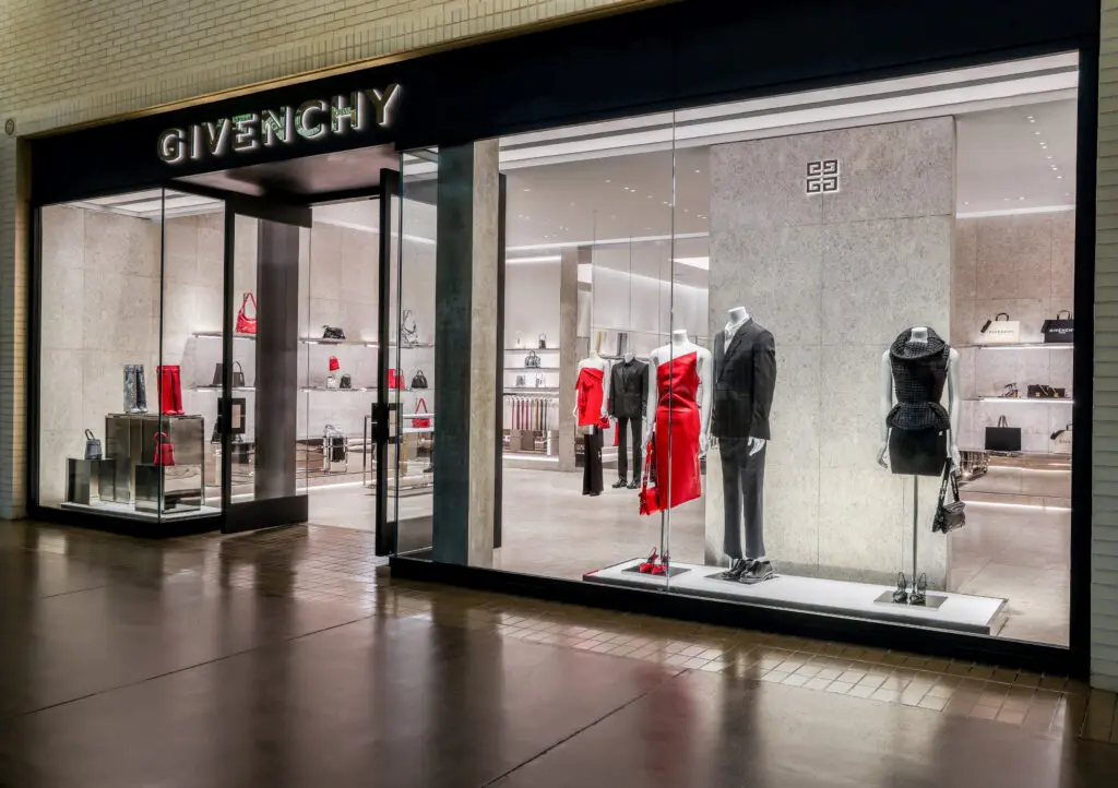 The new 5,600-square-foot Givenchy boutique houses the coveted ready-to-wear and accessories collections for women and men.