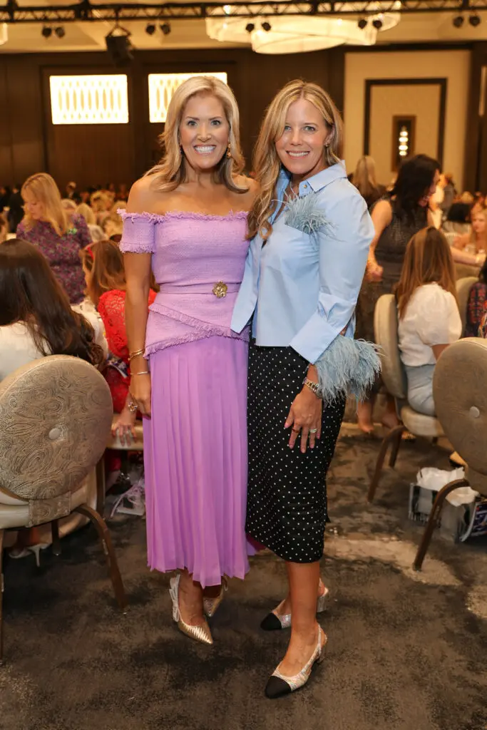 Amanda Boffone, Melissa 
Sugulas at the PaperCity Philanthropy in Fashion Best Dressed luncheon benefiting March of Dimes. (Photo by Priscilla Dickson)