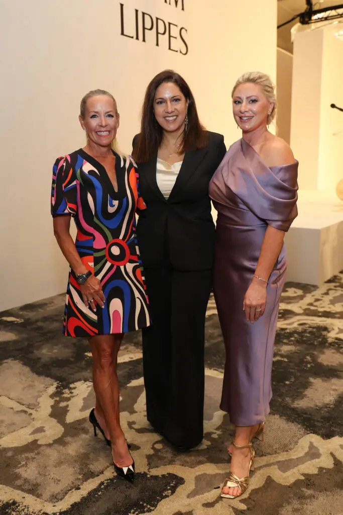 Rosemary Schatzman, March of Dimes interim president and CEO Cindy Rahman, Houston March of Dimes senior executive director Jennifer Torres at the PaperCity Philanthropy in Fashion Best Dressed luncheon benefiting March of Dimes. (Photo by Priscilla Dickson)