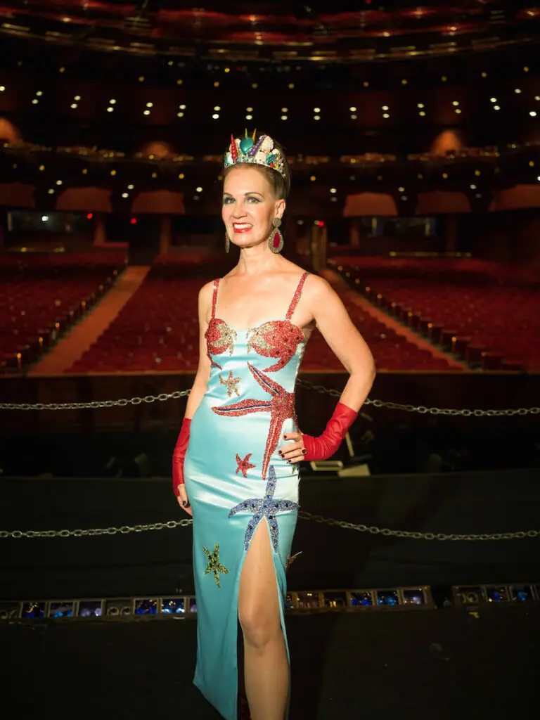 Beth Muecke at Houston Ballet's opening night dinner. (Photo by Daniel Ortiz)