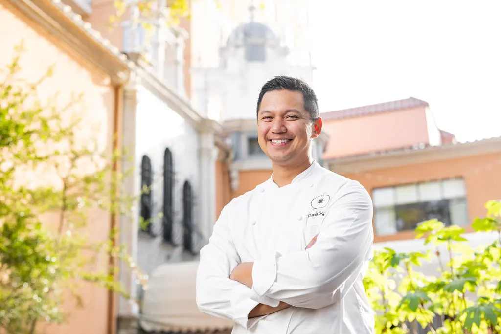 This year, The Mansion Restaurant brought on new Executive Chef Charles Olalia. (Courtesy)
