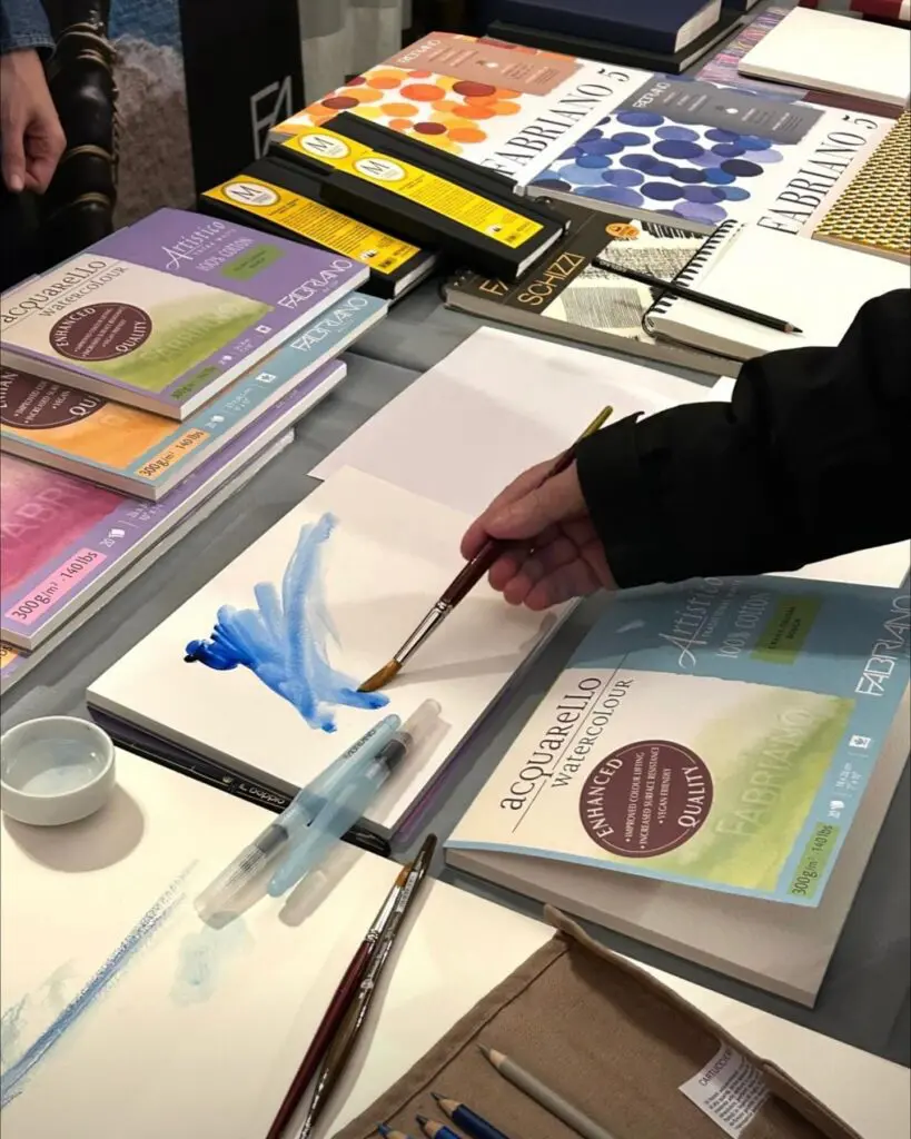 Fabriano is a famous Italian paper maker