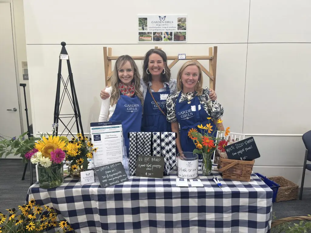 Garden Girls' Jen McDonald, Jill Oliver, Nicole Shah at OHBA Palooza (Photo by Jenna Baer)
