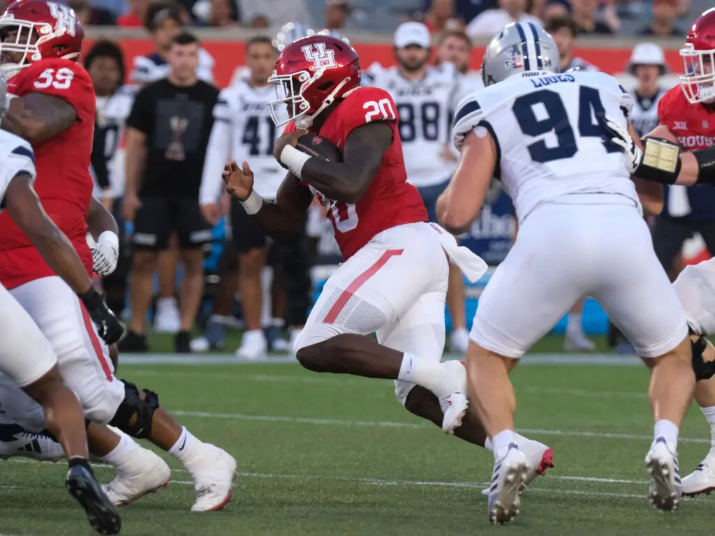 J'Marion Burnette gives the University of Houston's run game another dimension. (Photo by F. Carter Smith)