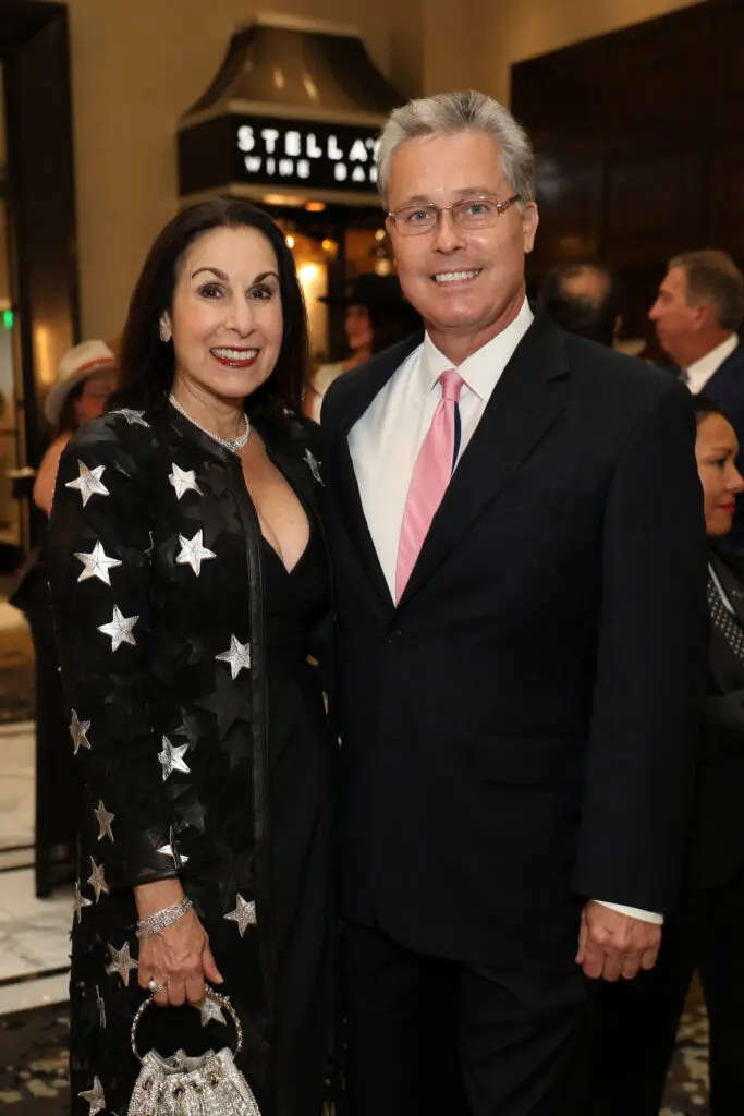 Janine Immarelli, Bob Nowak at Houston PetSet's 20th anniversary gala. (Photo by Priscilla Dickson)