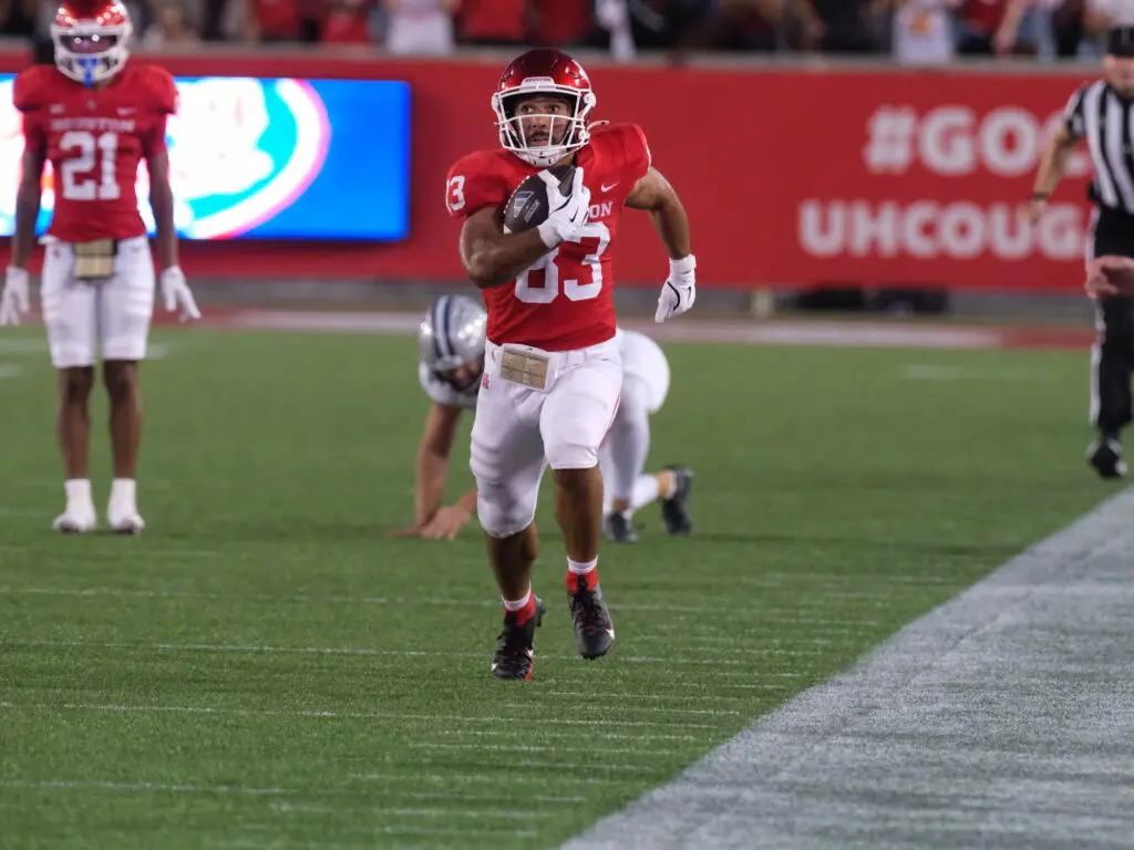 Mekhi Mews is a huge weapon for the University of Houston in the return game. (Photo by F. Carter Smith)