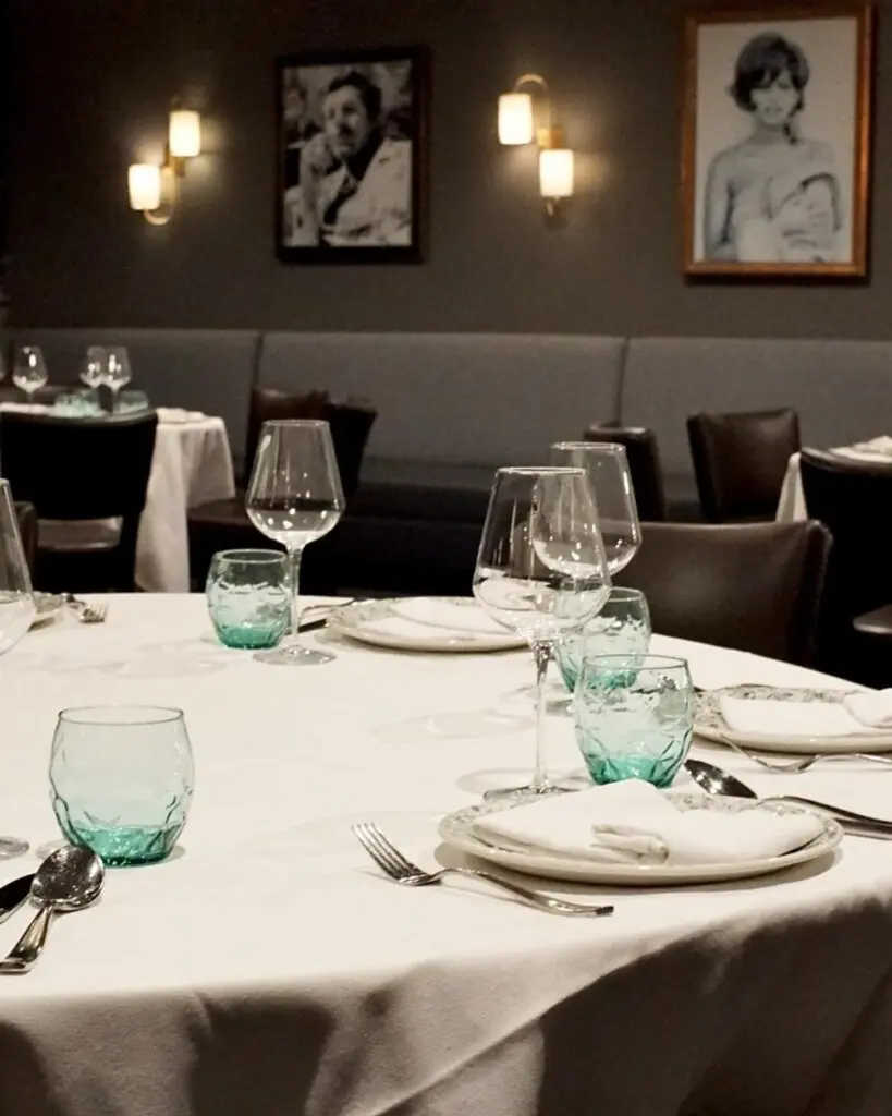 61 Osteria's Barcelona Room makes a swank backdrop for any event.