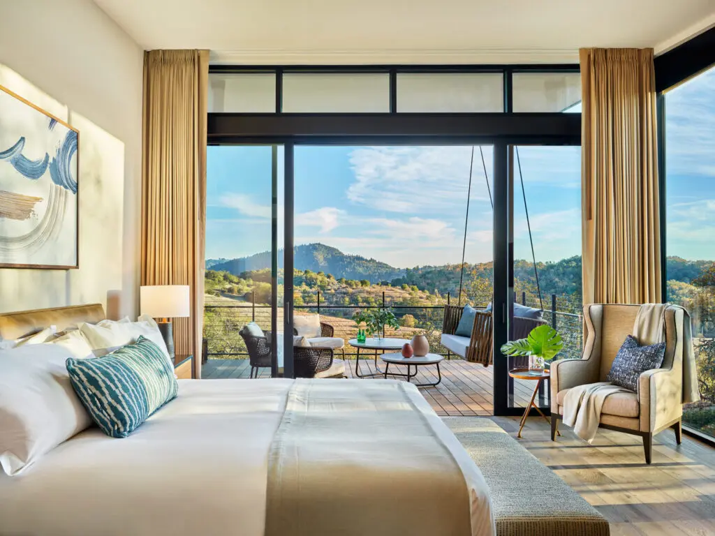 Listed for $5.95 to $6.3 million, Montage's Harvest Homes are a contemporary cool residential option for those seeking a luxury wine country escape amidst the rolling hills of Sonoma County.