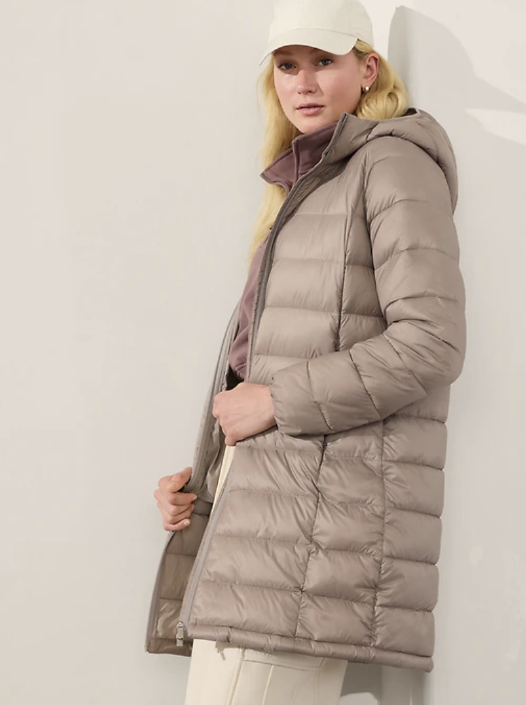 The Aire Puffer Parka from Athleta