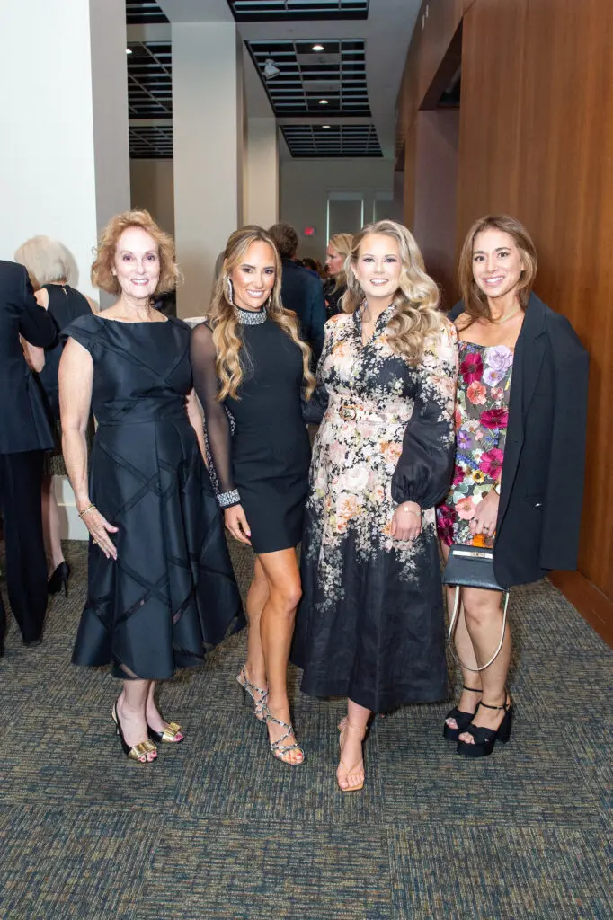 Sue Rogers, Kat Pressly, Tory Graveman, Kim Seitler at the HelpCureHD evening. (Photo by Jacob Power)