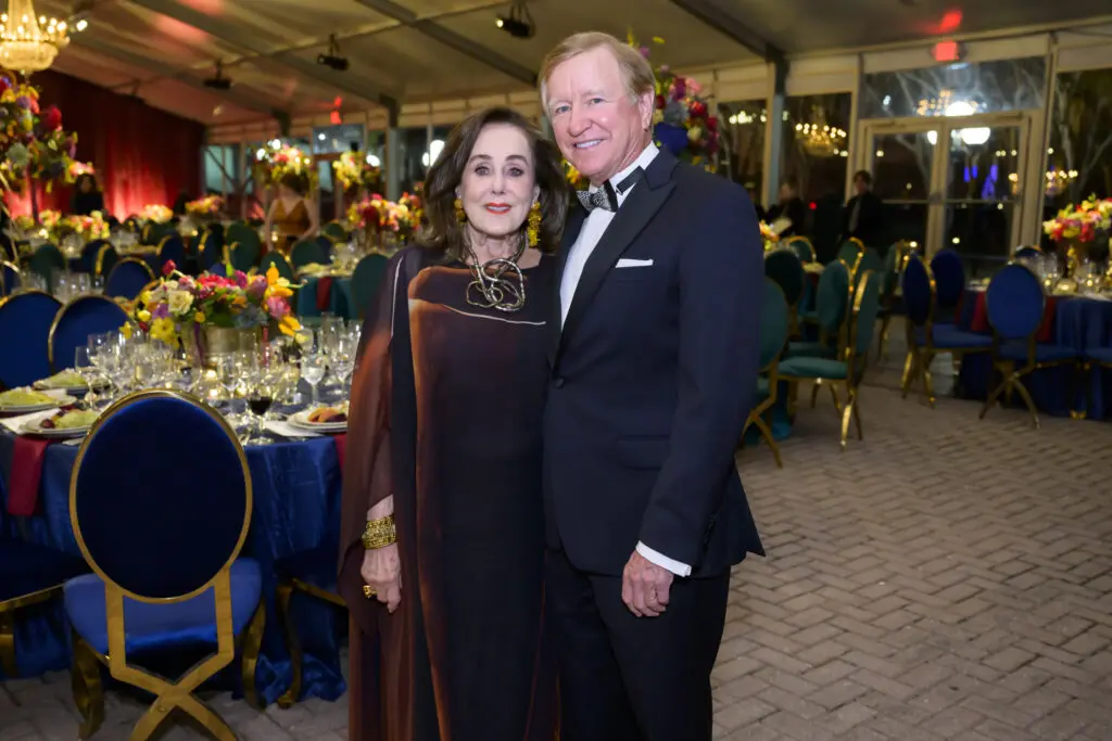 Betty & Jesse Tutor at the Houston Grand Opera opening night and celebration dinner. (Photo by Michelle Watson)
