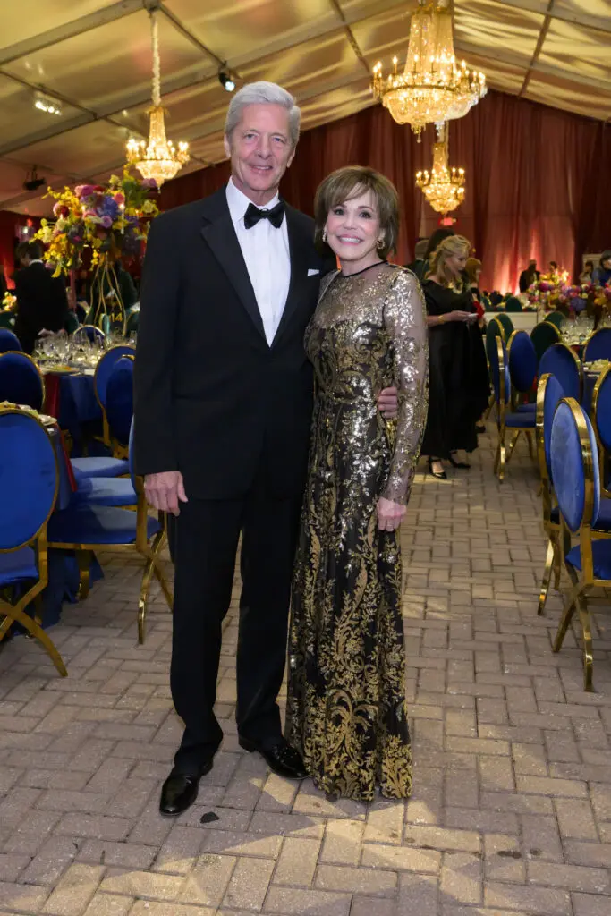 Bobby Dees & Hallie Vanderhider at the Houston Grand Opera opening night and dinner celebration dinner (Photo by Michelle Watson)